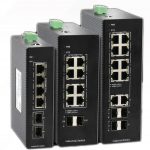AIPS-0802-B - Manged Industrial POE Switch - 8 x Gigabit TX POE - 2 x Gigabit SFP