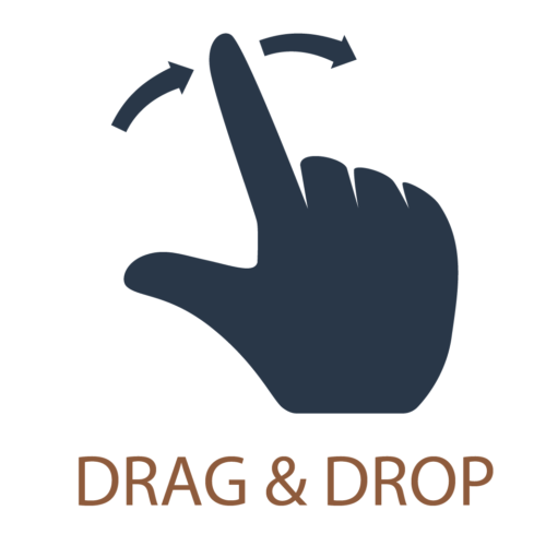 EASY CONTROL WITH DRAG & DROP